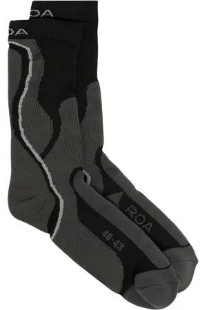 ROA Calcetines tejidos con logo en intarsia