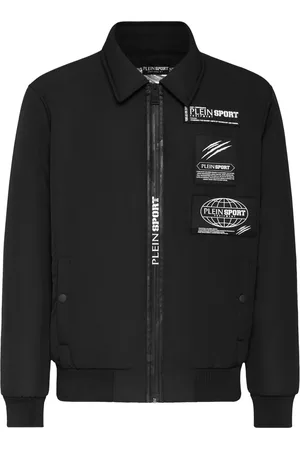 Philipp Plein Chamarra bomber con parche del logo