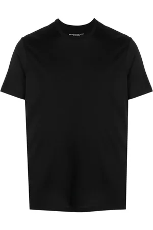 Majestic Playera manga corta con cuello redondo