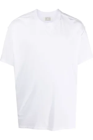 Les Tien Playera con cuello redondo