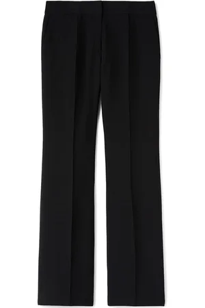 Jil Sander Pantalones acampanados de talle bajo