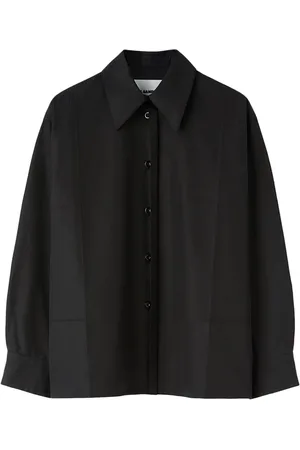 Jil Sander Camisa con cuello de pico