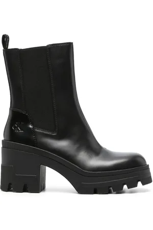 Calvin Klein Botas con tacón grueso de 90mm