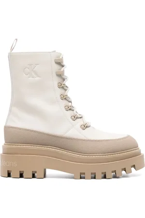 Calvin Klein Botas con logo en relieve