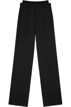 Maison Margiela Pantalones de vestir con doble capa