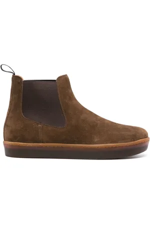 HENDERSON BARACCO Botas de gamuza con paneles elásticos
