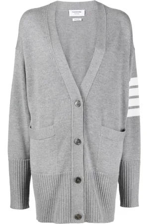 Thom Browne Cárdigan con motivo 4-Bar
