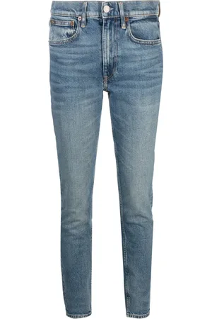 Ralph Lauren Skinny jeans con efecto lavado
