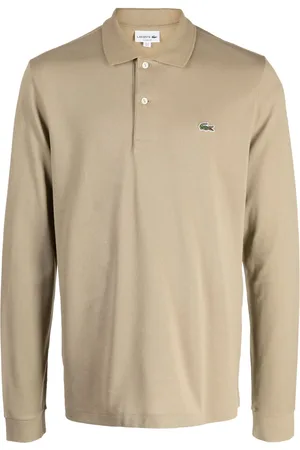 Lacoste Playera tipo polo con parche del logo
