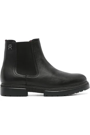Tommy Hilfiger Botines con placa del monograma