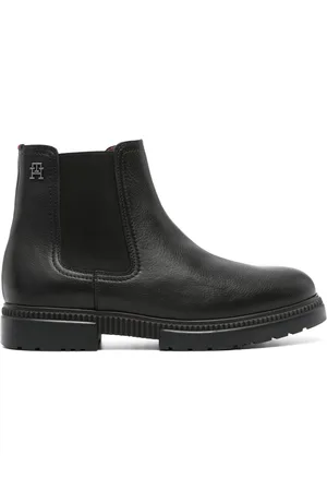 Tommy Hilfiger Botines con placa del monograma