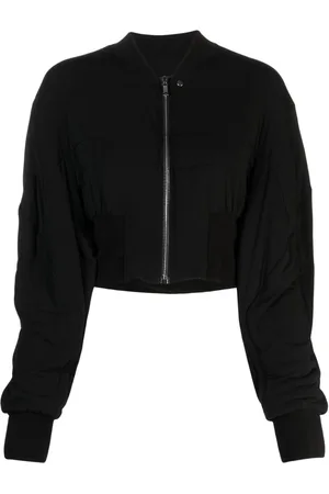 Rick Owens Chamarra bomber corta con diseño capitonado