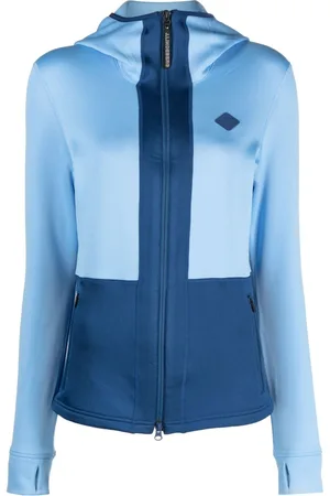 J Lindeberg Hoodie con parche del logo y diseño de dos tonos