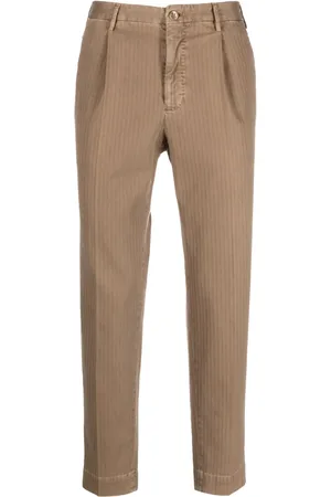 Incotex Pantalones chino con motivo de rayas