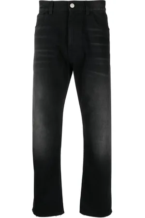 Marni Jeans rectos con efecto desgastado