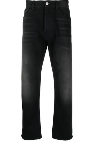 Marni Jeans rectos con efecto desgastado