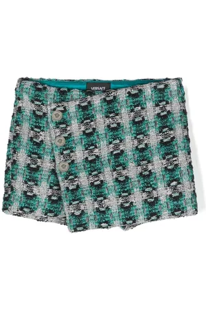 VERSACE Shorts de tweed Medusa