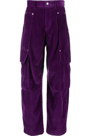 Palm Angels Pantalones cargo de pana