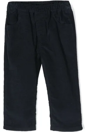 KNOT Pantalones de pana con parche del logo