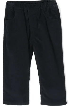KNOT Pantalones de pana con parche del logo