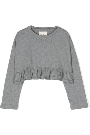 DOUUOD KIDS Playera con volantes
