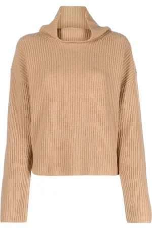 Ralph Lauren Suéter de tejido grueso con cuello vuelto