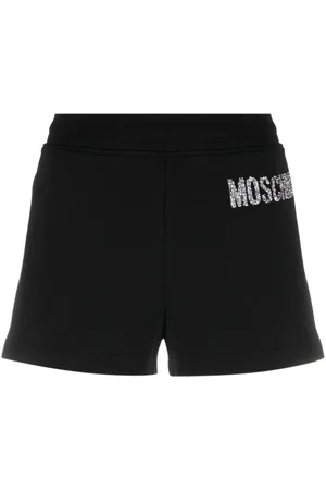 Moschino Shorts con logo bordado