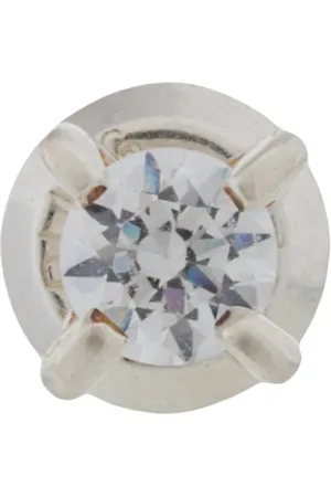E.M. Arete con aplique de piedra