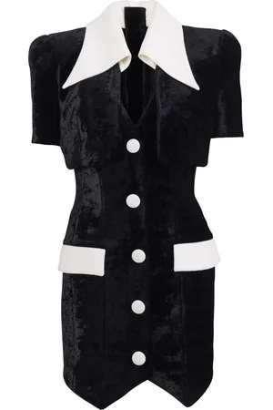 Balmain Vestido de vestir manga corta