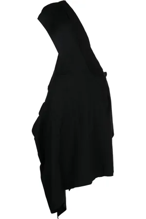 YOHJI YAMAMOTO Vestido con diseño asimétrico