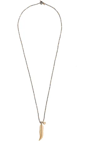 M. COHEN Collar en oro de 24kt con dije