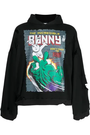 Natasha Zinko Hoodie con estampado The InCreative Bunny