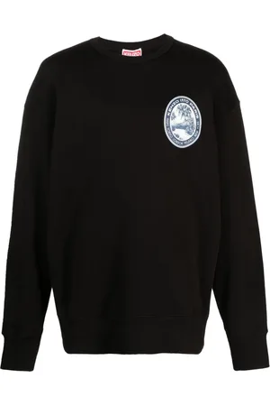 Kenzo Sudadera con parche del logo