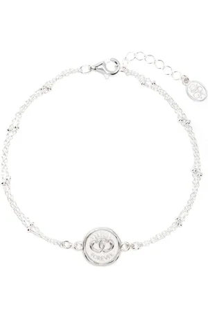 Dower and Hall Collar de plata con medallón