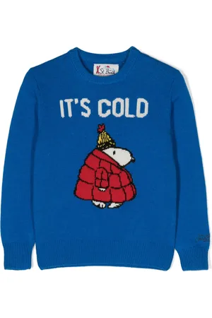 MC2 SAINT BARTH Suéter con motivo Snoopy en intarsia