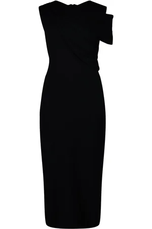 Giambattista Valli Vestido midi drapeado