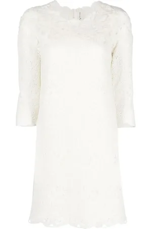 ERMANNO SCERVINO Vestido corto con encaje de guipur