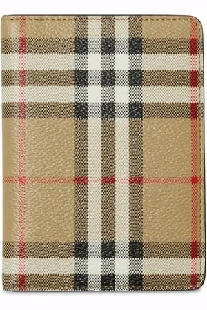 Burberry Funda para pasaporte con motivo Vintage Check
