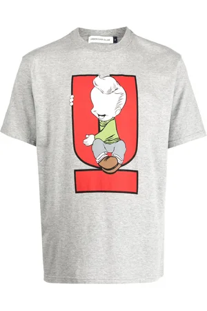 UNDERCOVER Playera con logo gráfico