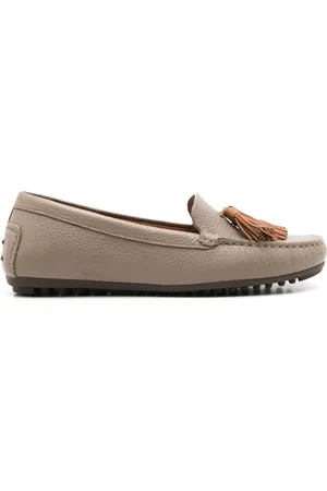 Sarah Chofakian Mocasines Severine con borlas