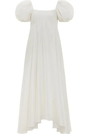 Azeeza Vestido de seda midi Rory