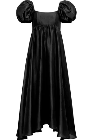 Azeeza Vestido de seda midi Rory
