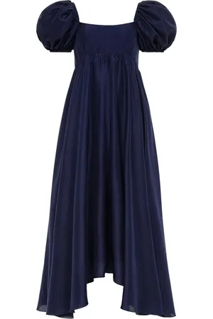 Azeeza Vestido de seda midi Rory