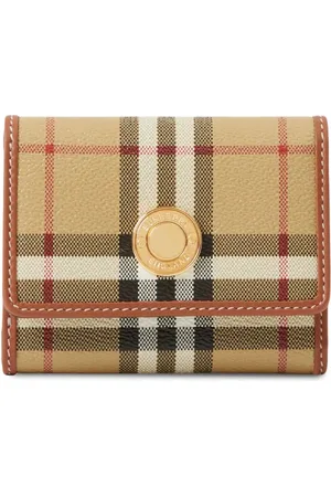 Burberry Cartera con motivo Vintage Check pequeña