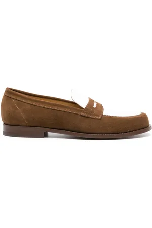 Scarosso Mocasines con diseño de dos tonos
