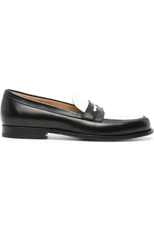 Scarosso Mocasines con diseño de dos tonos