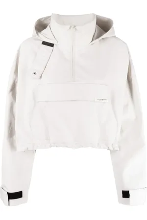 Izzue Hoodie con paneles y logo bordado