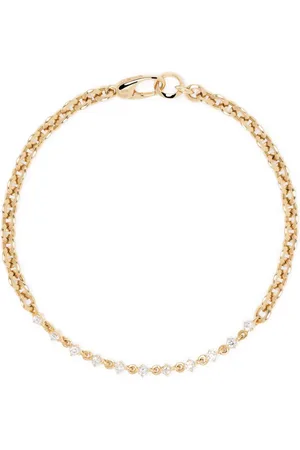 Lizzie Mandler Pulsera Éclat en oro amarillo de 18kt con diamantes
