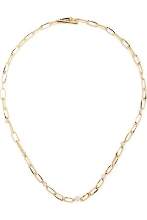 Lizzie Mandler Collar en oro amarillo de 18kt con diamantes