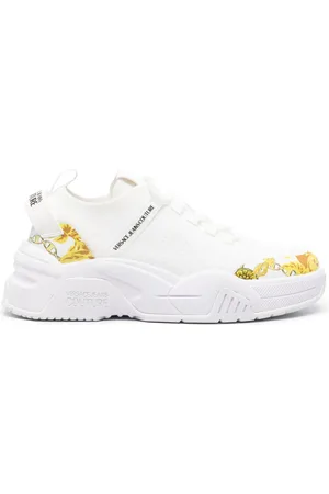 VERSACE Tenis bajos con estampado Barocco